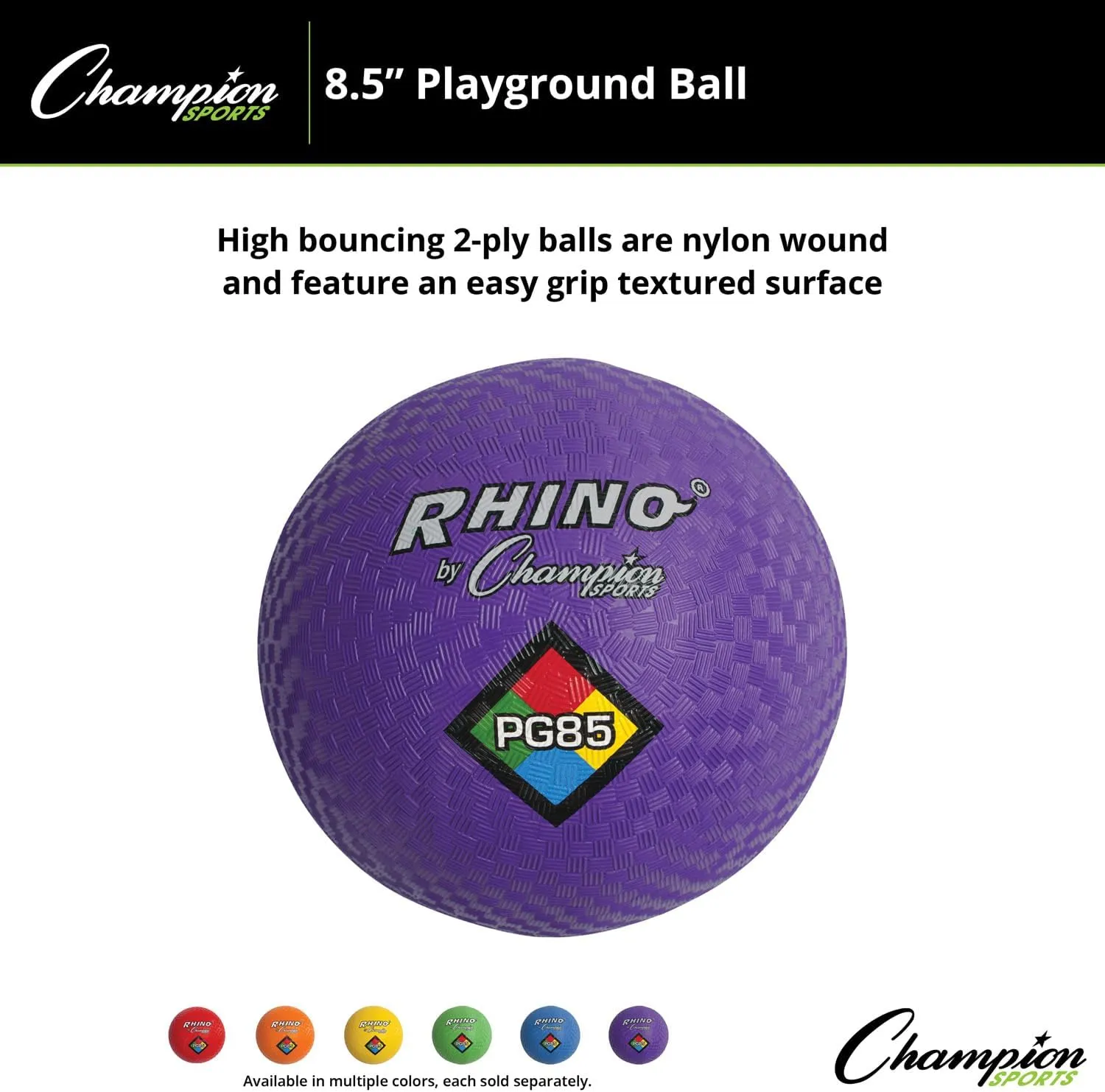 Champion Sports Playground Ball