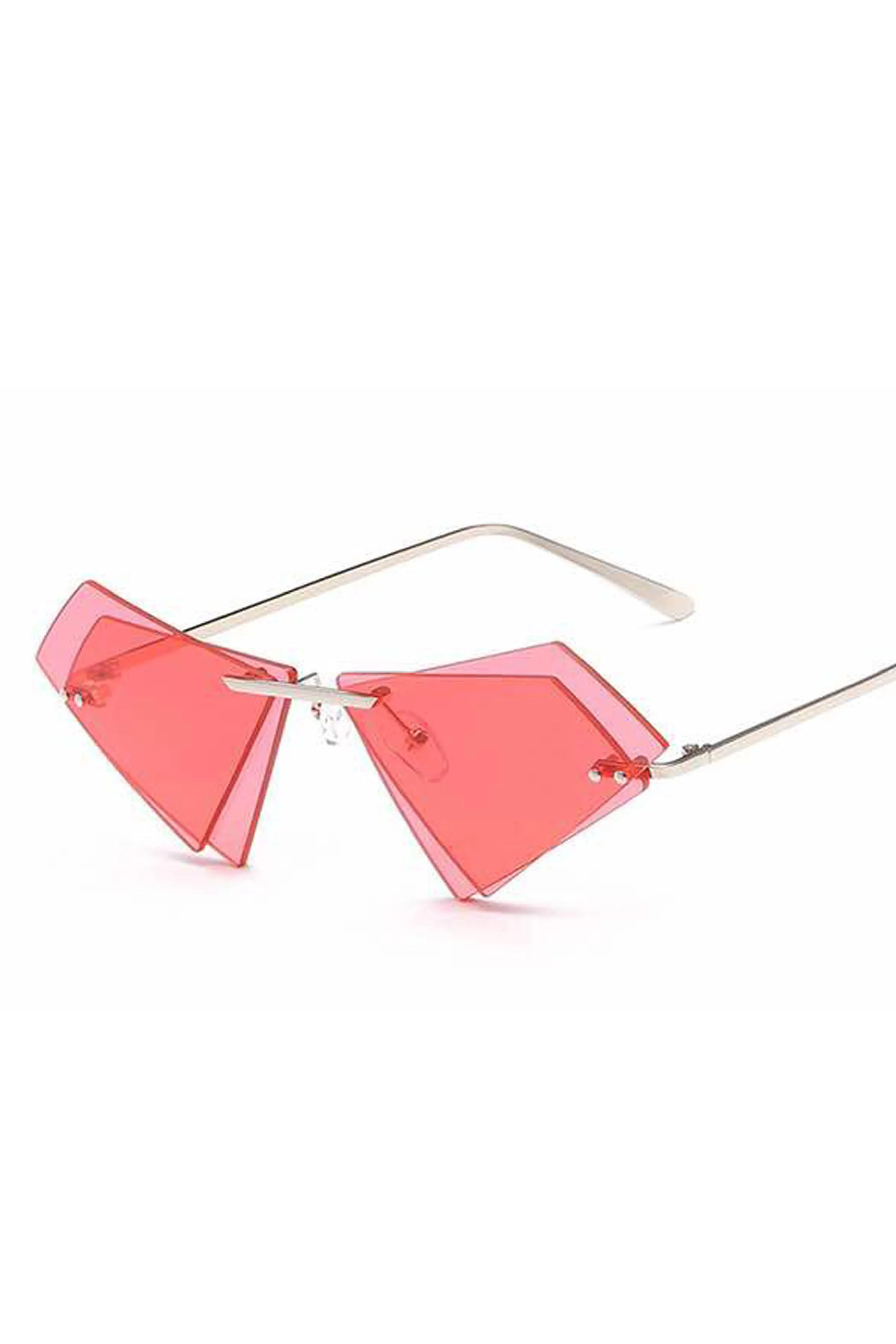 DIAMANTI BLACK DIAMOND SHAPE SUNGLASSES