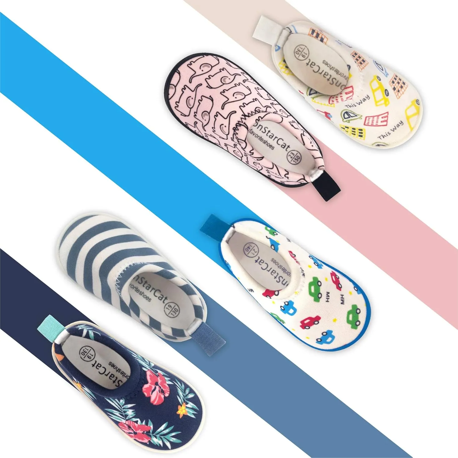 Dream Bridge Kids Water Shoes Quick Dry Barefoot Non-Slip Boys Girls Aqua Socks Shoes for Beach Outdoor Sports
