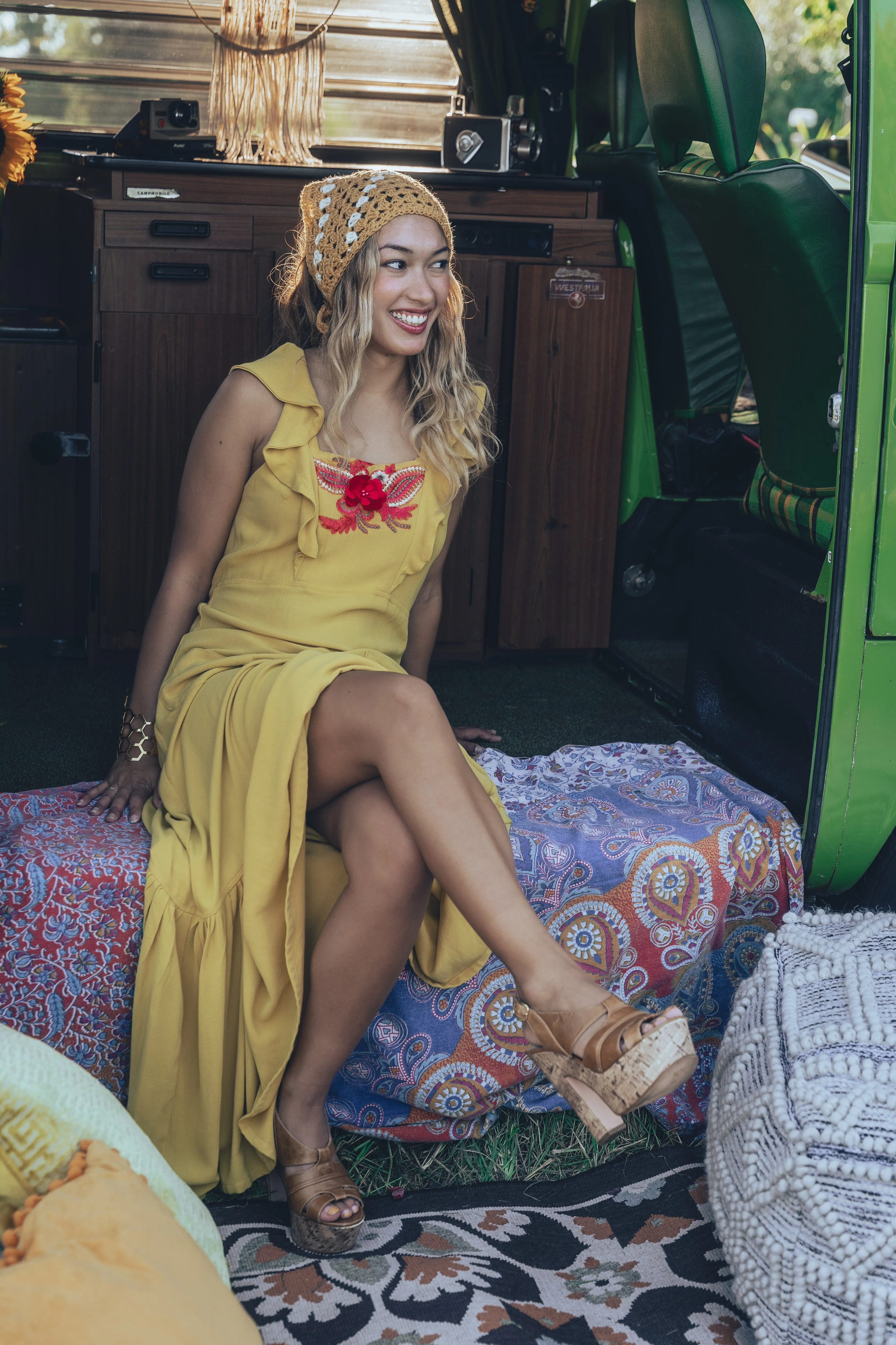 Eden - Long Backless Boho Dress