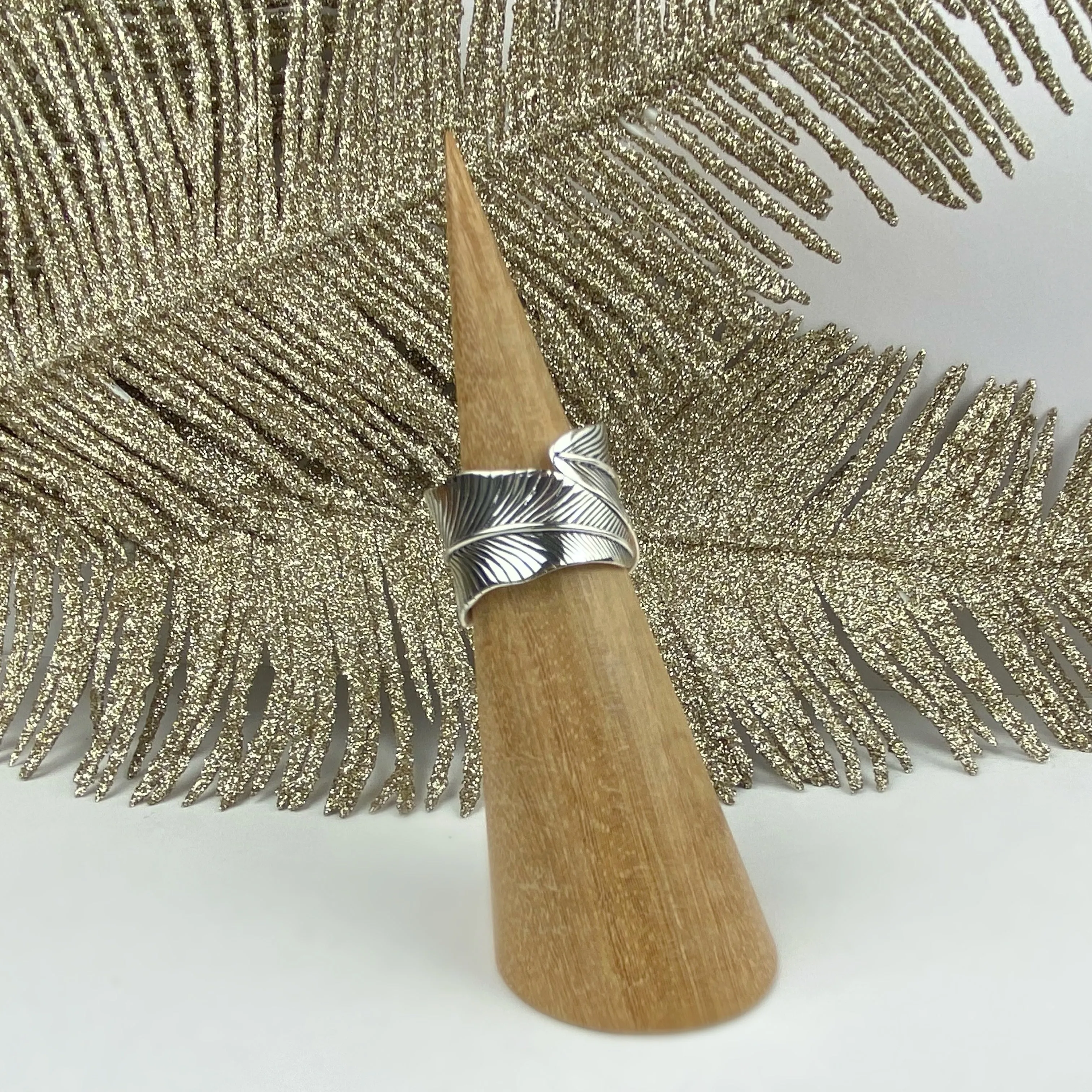 Feather Wrap Ring - VR313