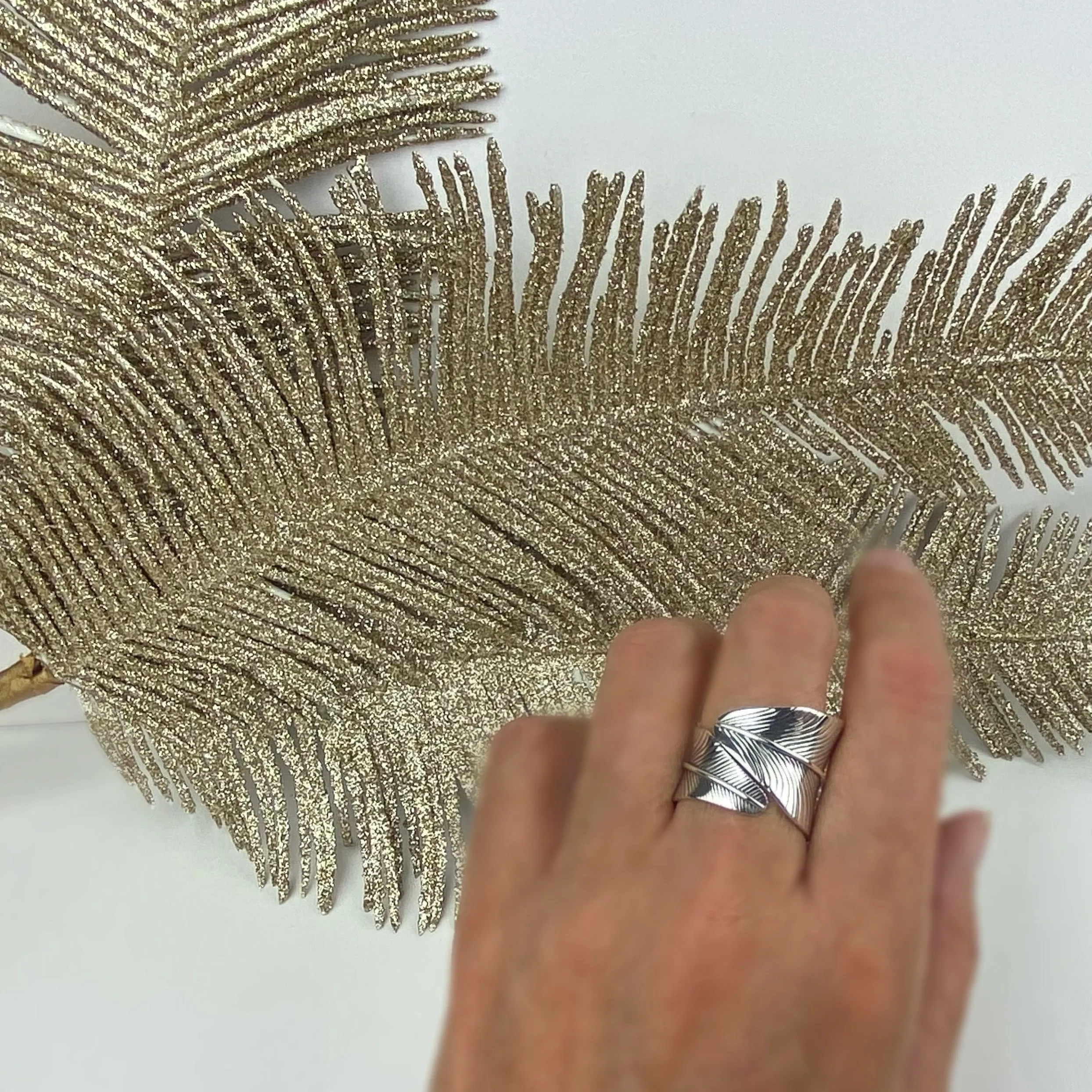 Feather Wrap Ring - VR313