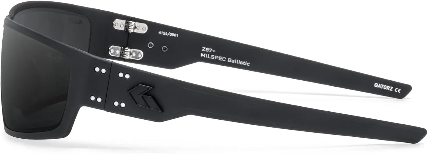 Gatorz Warhawk ANSI Z87 /MILSPEC Ballistic Sunglass - Made in the USA