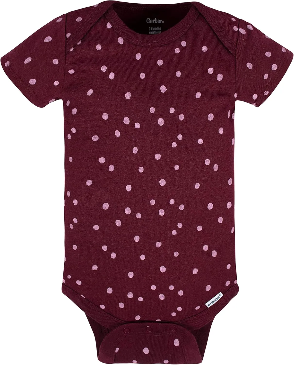 Gerber baby-girls 5-pack Short Sleeve Variety Onesies Bodysuits