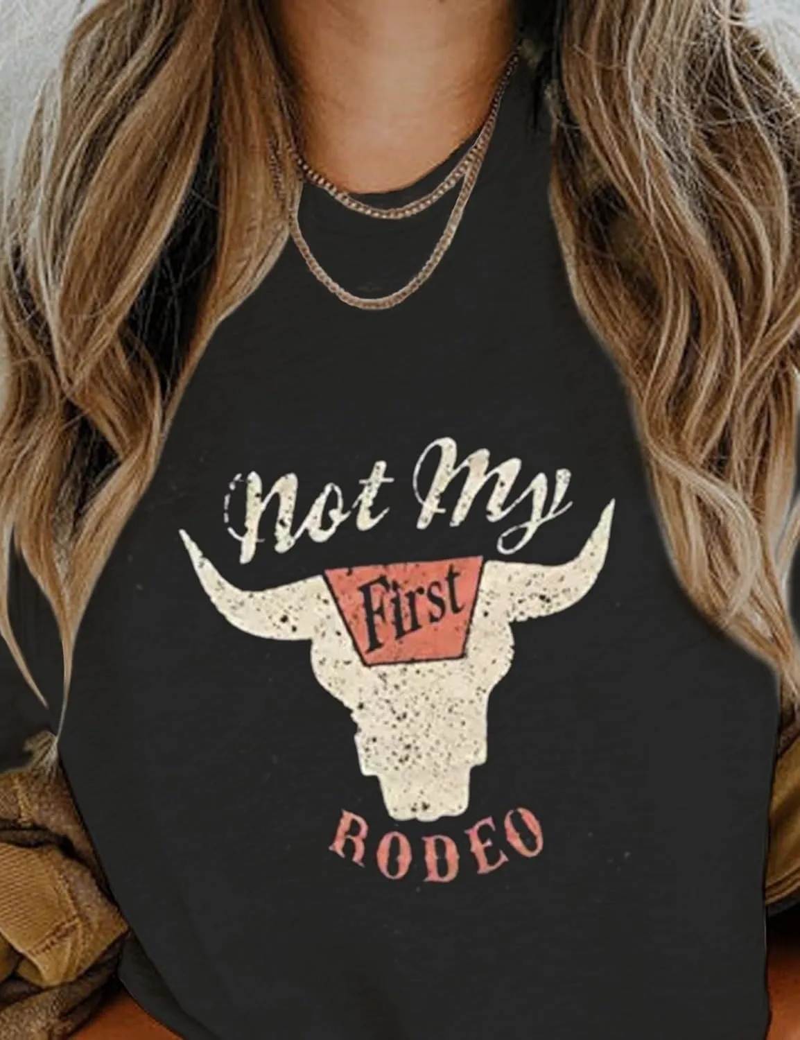 Let 'er Rip Cowboy T-Shirt Tee Women Casual Country Music Short Sleeve Tees Tops