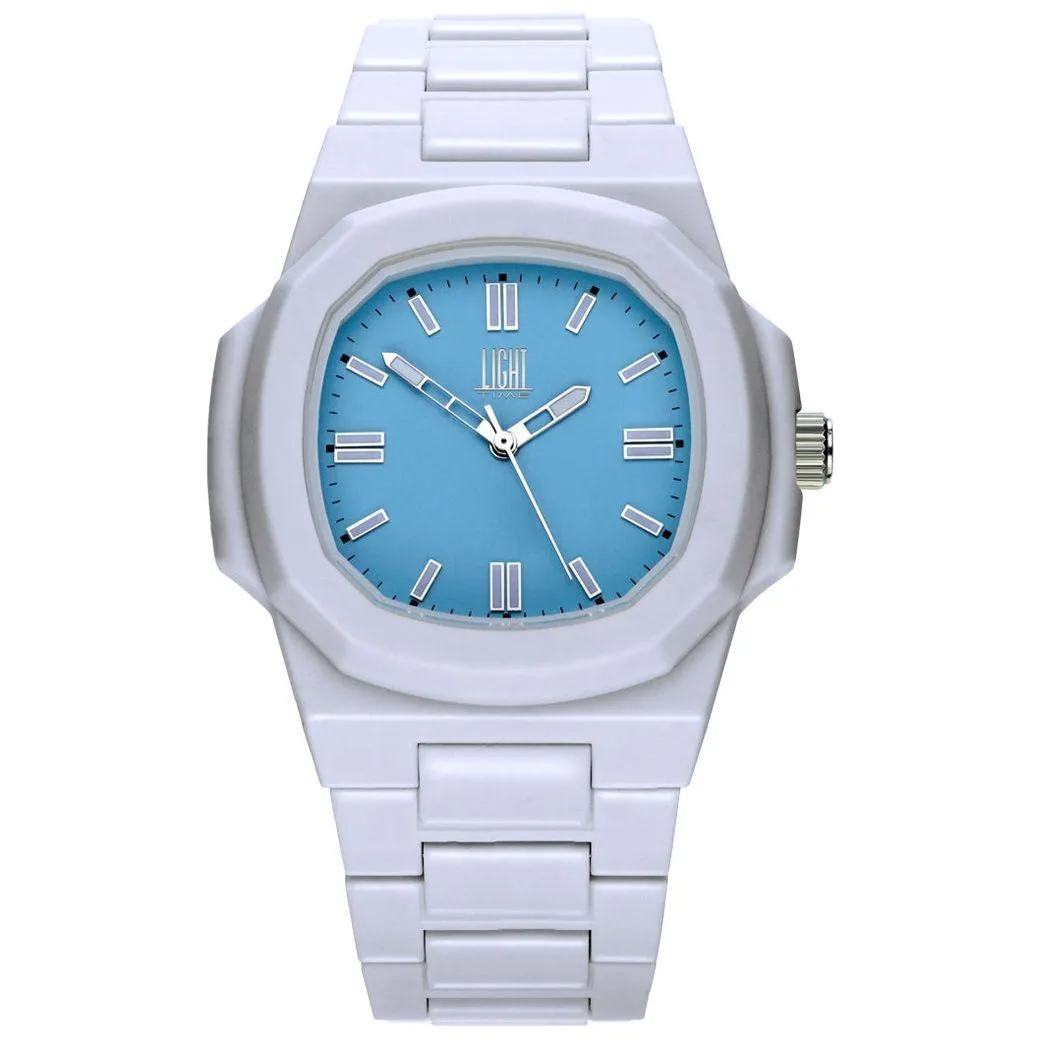 LIGHT TIME Mod. VELVET NAUTILUS - Light Blue