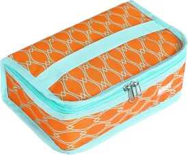 MIER Portable Thermal Insulated Cooler Bag Mini Lunch Bag for Kids, Orange