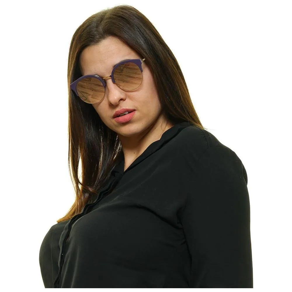 Police Gold Women Sunglasses