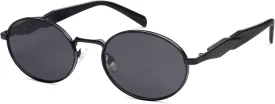 SOJOS Retro Oval Sunglasses for Women Men Trendy Sun Glasses Designer Inspired Classic Shades UV400 Protection SJ1224