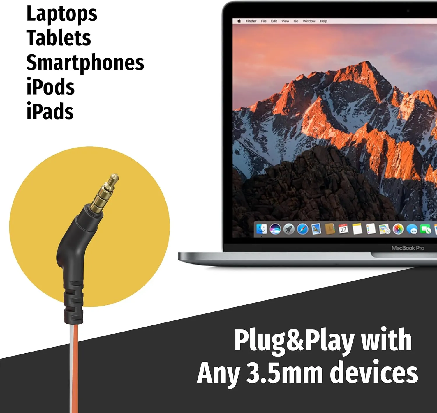 Symphonized Wired Earbuds with Microphone  90% Noise Cancelling Ear buds with Mic, in Ear Headphones Wire for Computer & Phone, Earphones 3.5 mm Jack