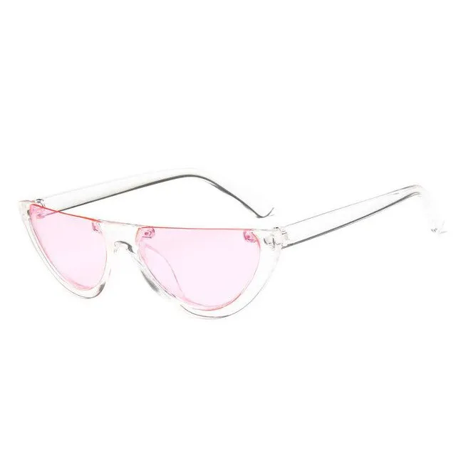 vintage half frame sunglasses